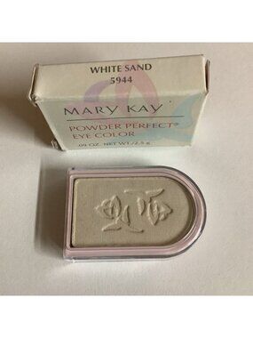 Mary Kay WHITE SAND 5944 Powder Perfect Eye Color, Discontinued Rare Find. New